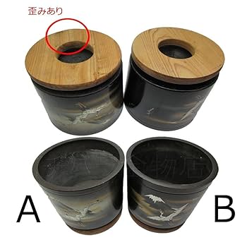 Amazon.co.jp: 真鍮手あぶり火鉢 銅製 火鉢 直径約24cm 木製台座